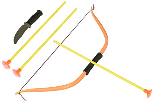 Toy bow with suction-cup arrows