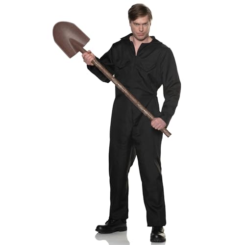 Twenty-eight inch plastic costume shovel