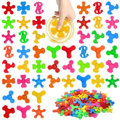 Small fidget spinners in assorted styles and metallic colors