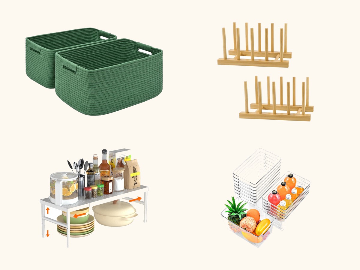 Practical Kitchen Organization Finds collage