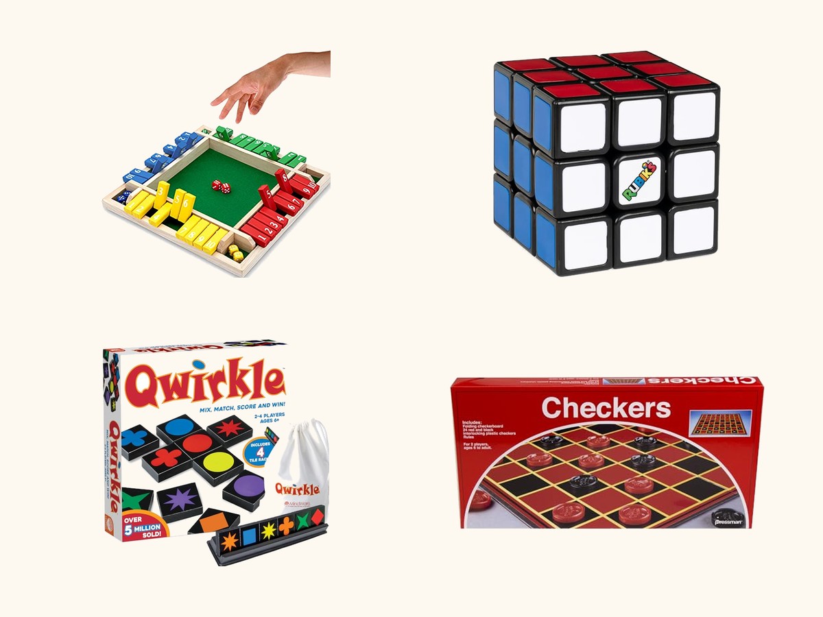 Board games for the middle school library collage