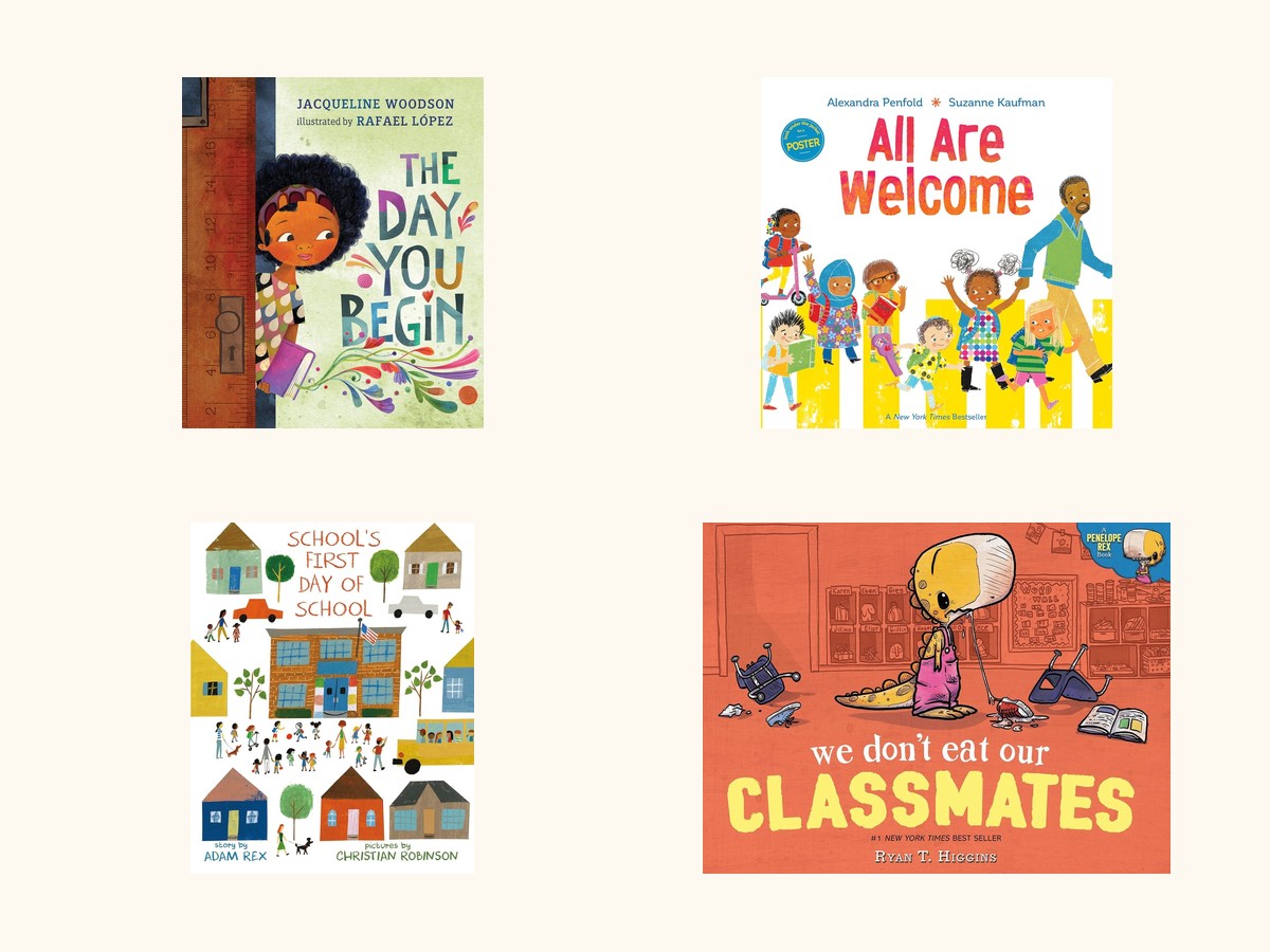 Back to school read alouds collage