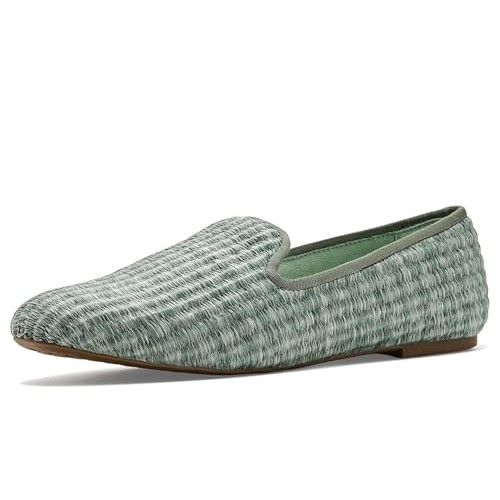 Birdies Starling (sage tweed) in sage woven tweed