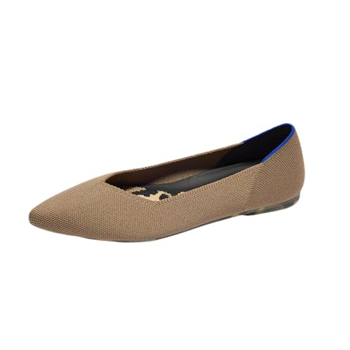 Rothy&rsquo;s The Point II in tan knit