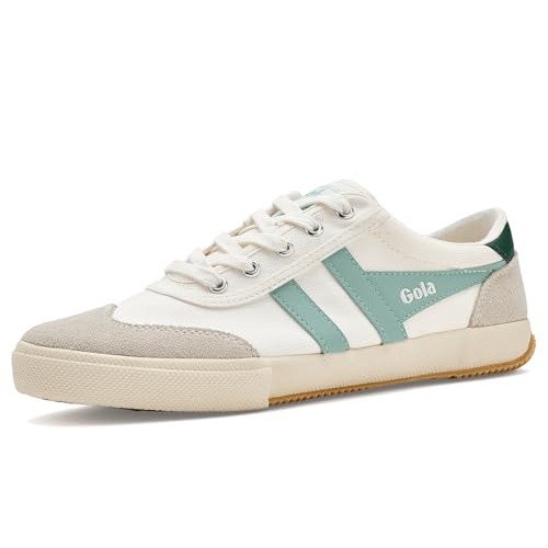 Gola Badminton in cream with teal